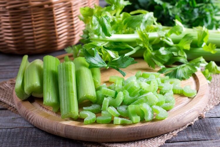 From celery, you can prepare a drug for the treatment of cervical osteochondrosis