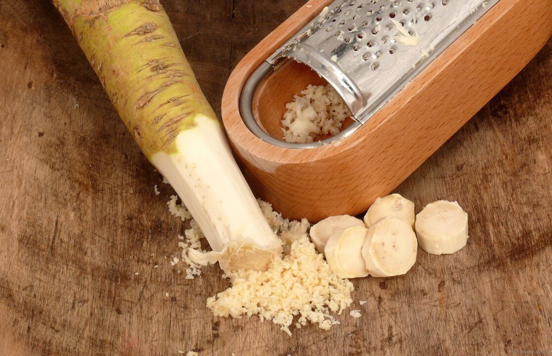 radish root